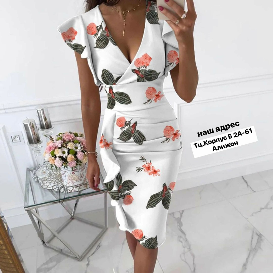 женское платье летнее,элегантное женское платье с цветочным принтом,элегантные платья,повседневные платья,платье модное женское
