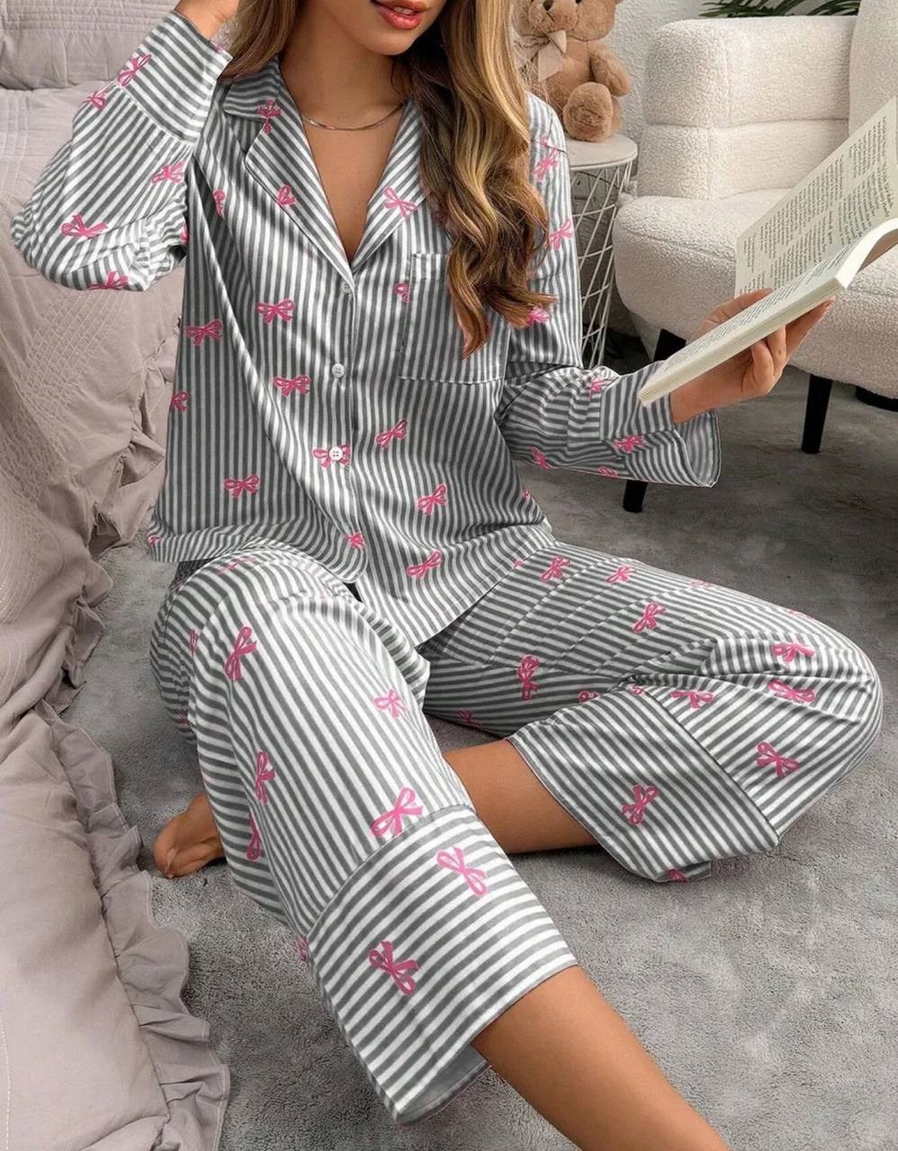 женская пижама,комплект пижама,пижама в полоску,женские пижамные комплекты,домашняя одежда пижама