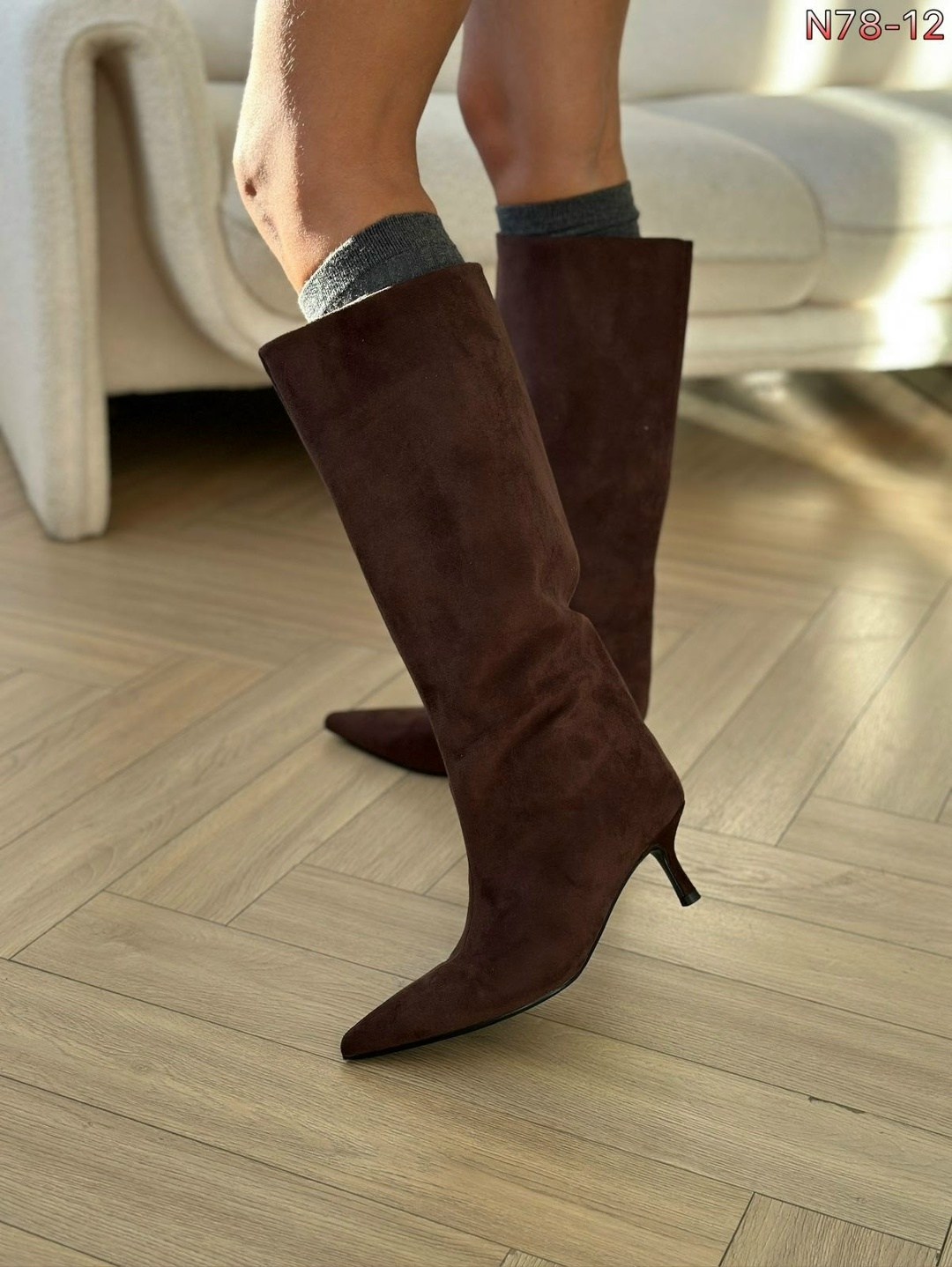 замшевые сапоги,модные сапоги,коричневые сапоги,сапоги трубы,сапожки