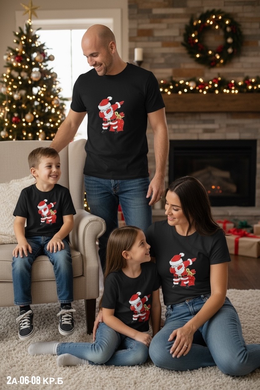 новогодние футболки,парные новогодние футболки,футболки для пар,футболка новогодняя с принтом,семейные футболки