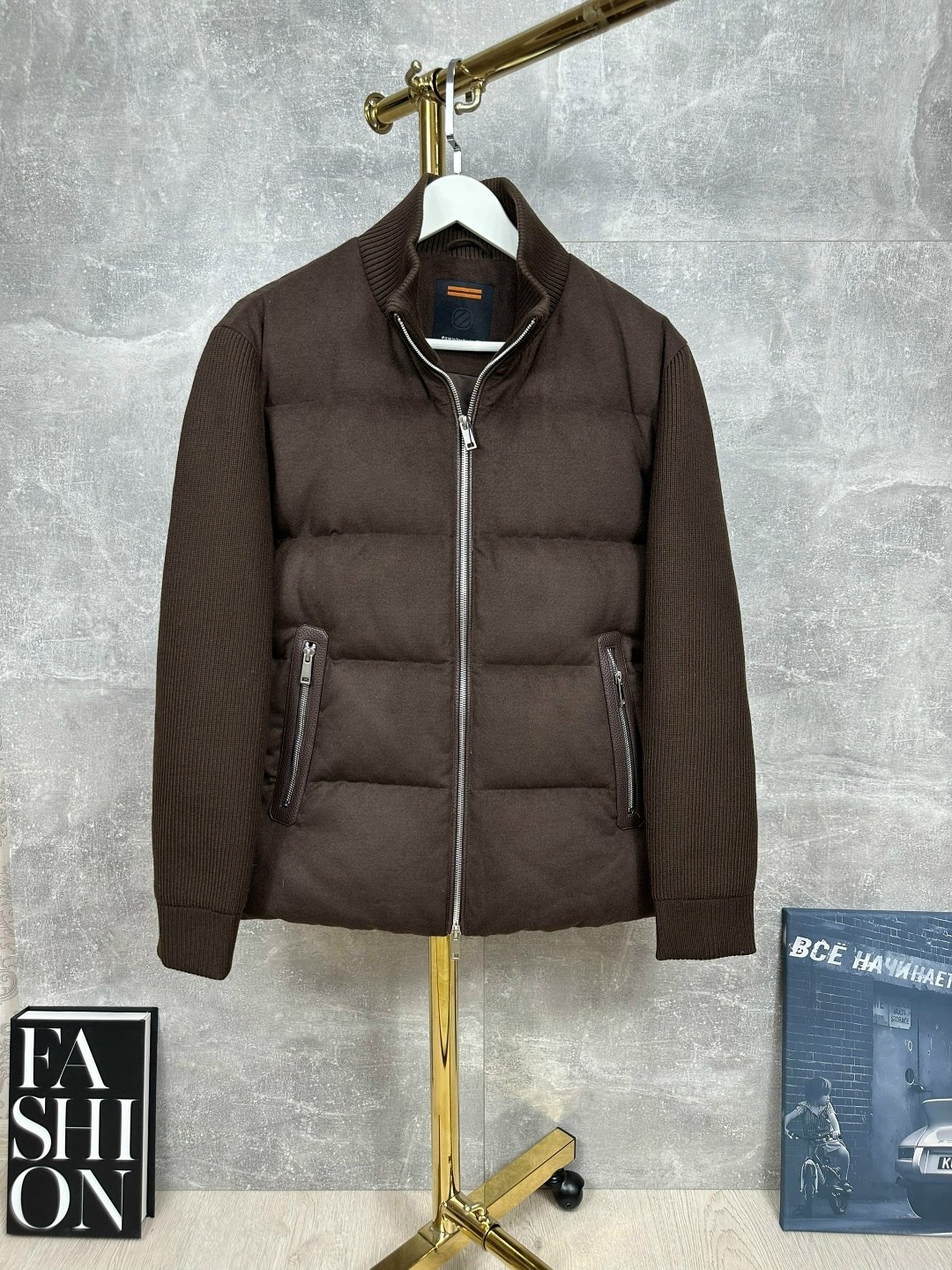 куртка zegna,куртка,куртка модная,мужская модная куртка,коричневая куртка