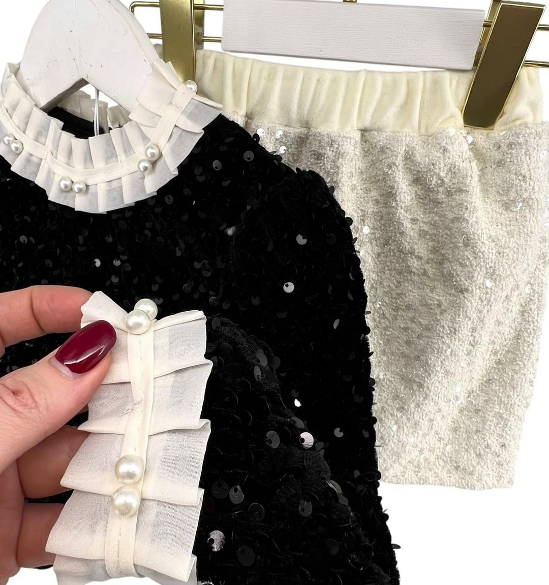 одежда для девочек,комплект одежды для девочки,юбка с пайетками,костюмы для девочки,модная