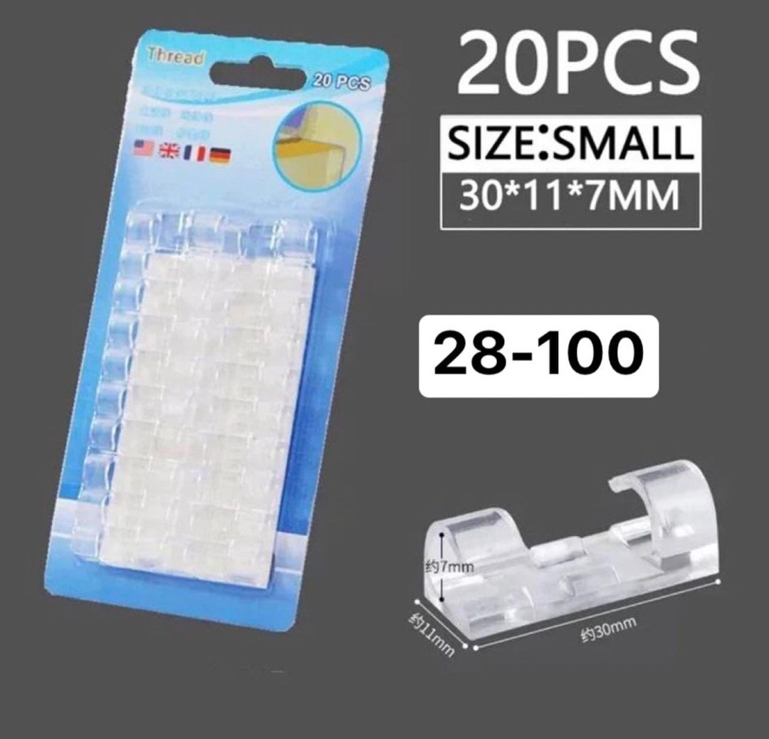 прозрачные клипсы для кабеля,держатели проводов,пластиковые держатели,держатели проводов самоклеющиеся,держатели для кабелей