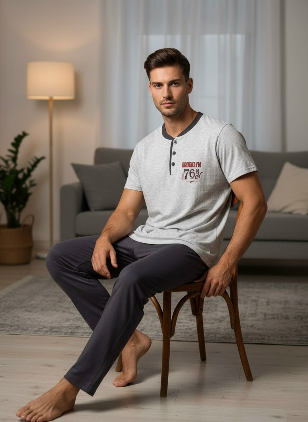 пижама мужская,комплект домашний мужской,домашняя одежда для мужчин,berrak пижама мужская,мужские комплекты