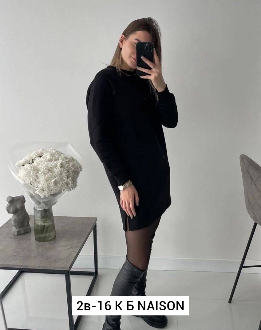 платье женское черное,женское платье теплое,платье туника теплая,платье на флисе,женские утепленные туники