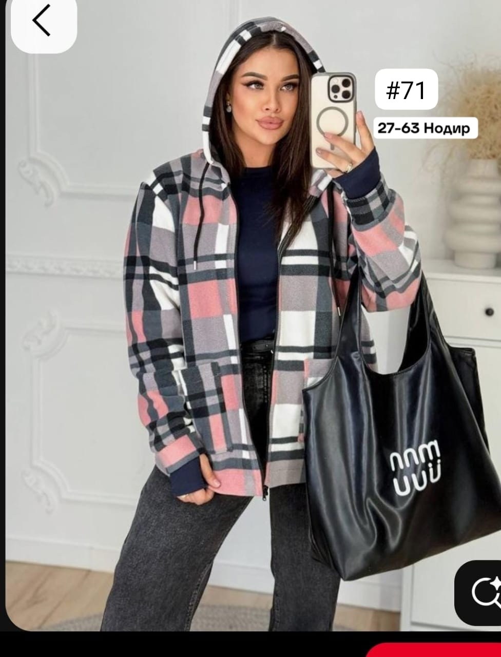 кофта женская,рубашка теплая в клетку оверсайз,рубашка женская,,рубашка теплая