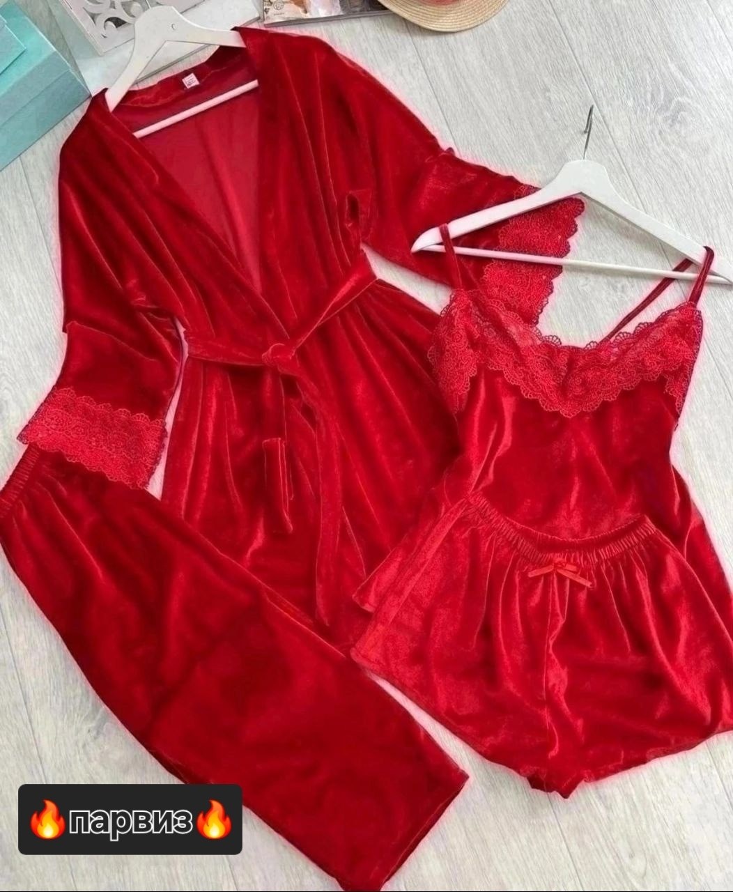 пижама велюр,комплект пижама,пижама комплект женская,пижама из бархата,велюровая пижама 5 в 1