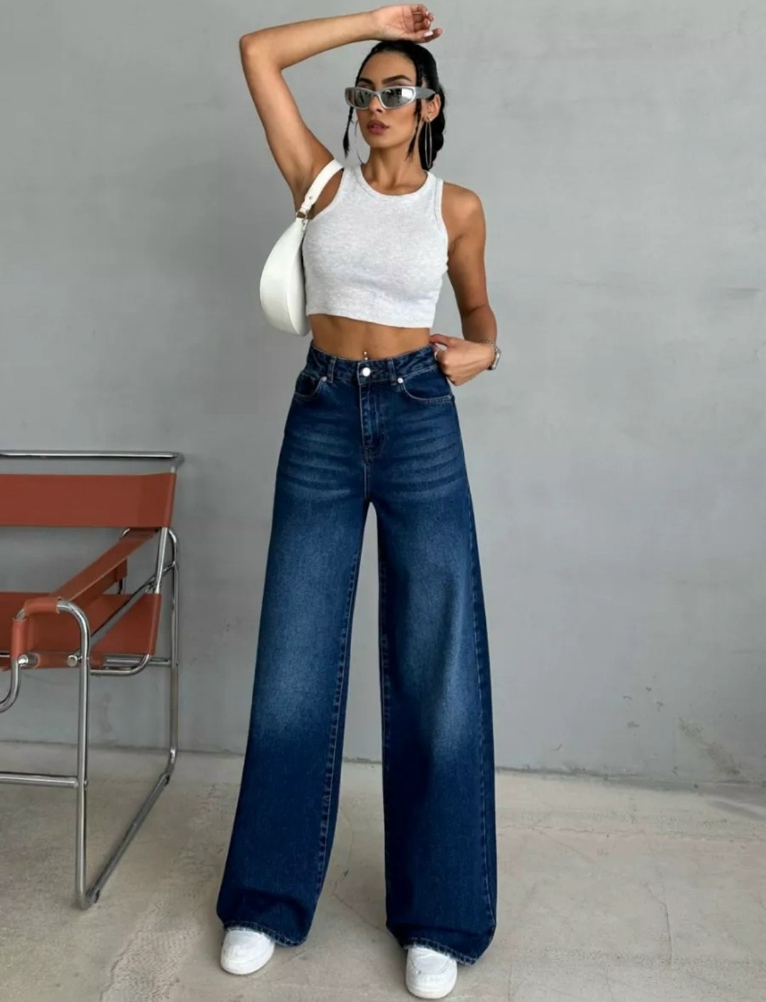 джинсы женские широкие с высокой посадкой,джинсы женские широкие,джинсы широкие,джинсы широкие трубы,женские джинсы