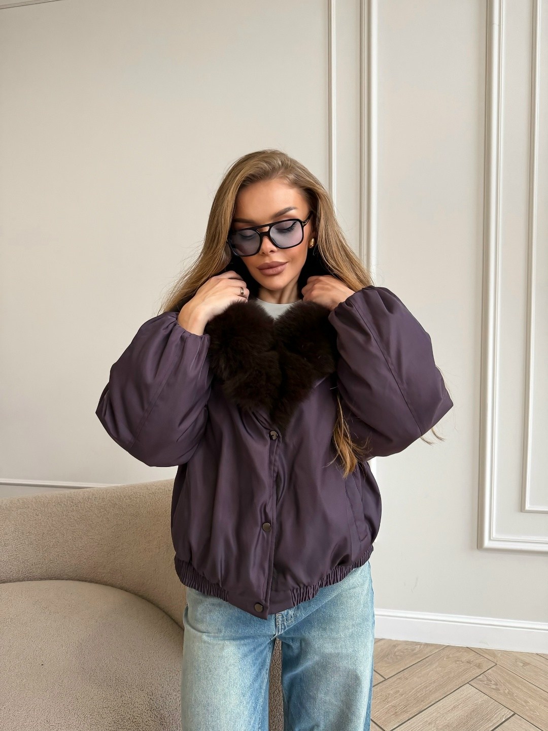 стильная куртка,куртка с мехом,куртка женская,женская зимняя куртка,короткий пуховик