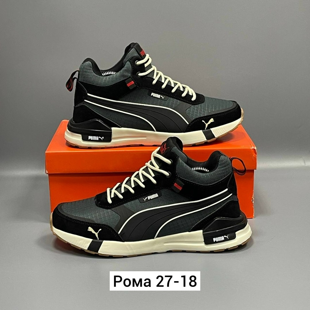 мужские кроссовки puma,зимние кроссовки puma,кроссовки puma,,кроссовки puma черные