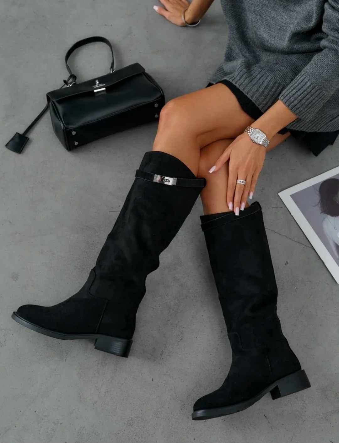 замшевая юбка с карманами,ботфорты женские замшевые,юбка замшевая,замшевые ботфорты,замшевые сапоги