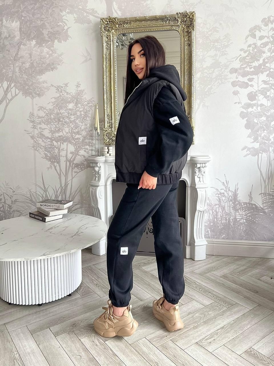 костюм женский на флисе,теплый костюм,жилетка женская,теплый костюм тройка,cпортивный костюм женский на флисе