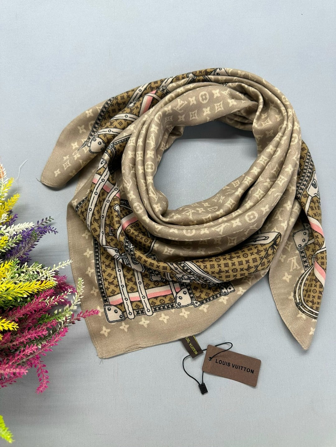 платки шарф,платок луи виттон,шарф платок женский,палантин женские,брендовый платок