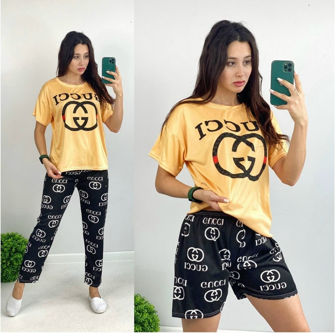 домашняя одежда пижама,пижама женская тройка,пижама женская,пижама комплект,домашний костюм пижама