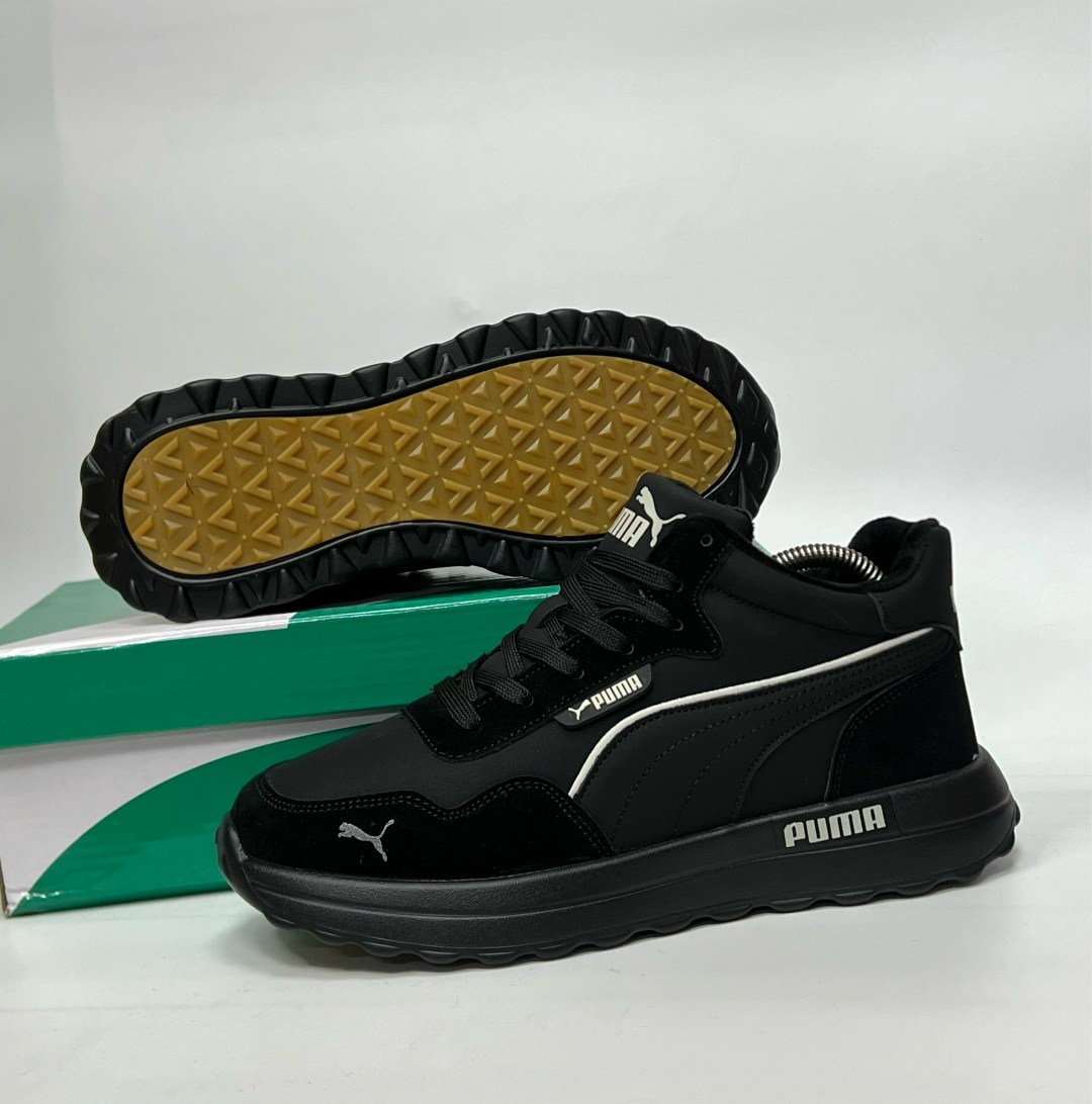мужские кроссовки puma,зимние кроссовки puma,кроссовки puma,кроссовки puma черные,