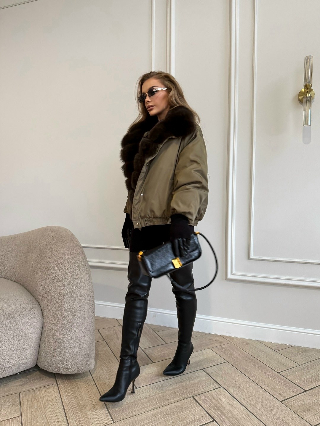 пуховики с мехом,стильные пуховики,модные пуховики,пуховики с натуральным мехом,пуховик с натуральным мехом женский