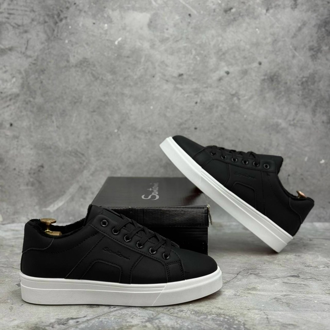 ,anta черные кеды с белой подошвой мужские,кеды мужские кожаные,кеды мужские,кроссовка мужской