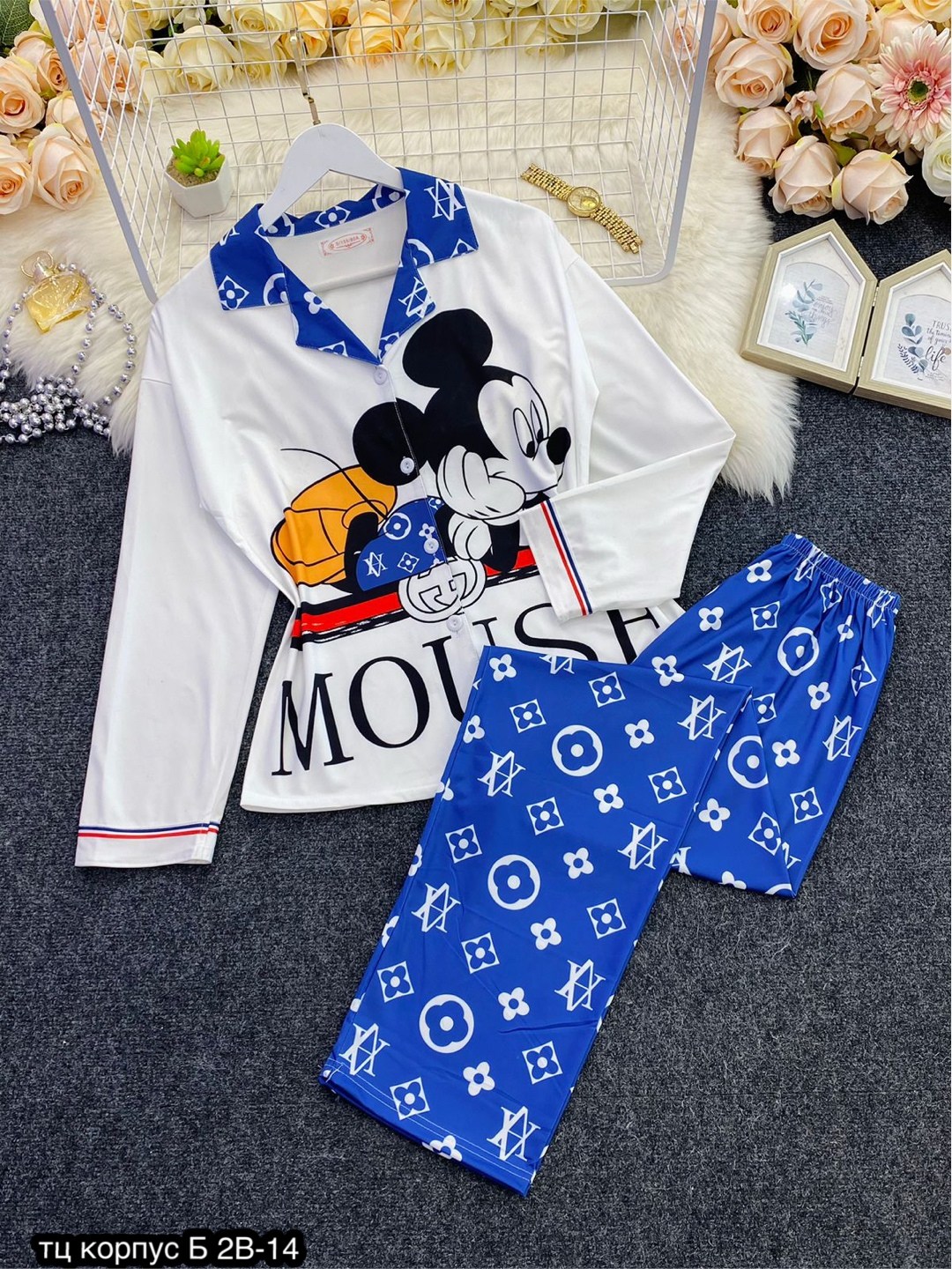 пижама женские,туника микки маус женская,пижама с штанами,домашняя одежда пижама,пижама для женщин
