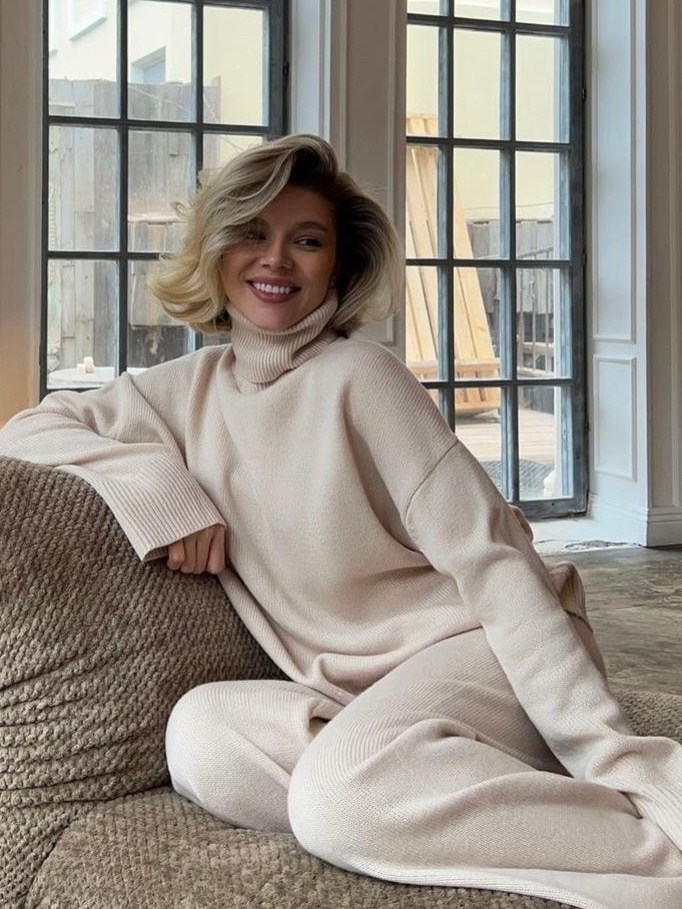 трикотажные костюмы,вязаные костюмы,костюм из кашемира,костюм с брюками,вязаные костюмы женские