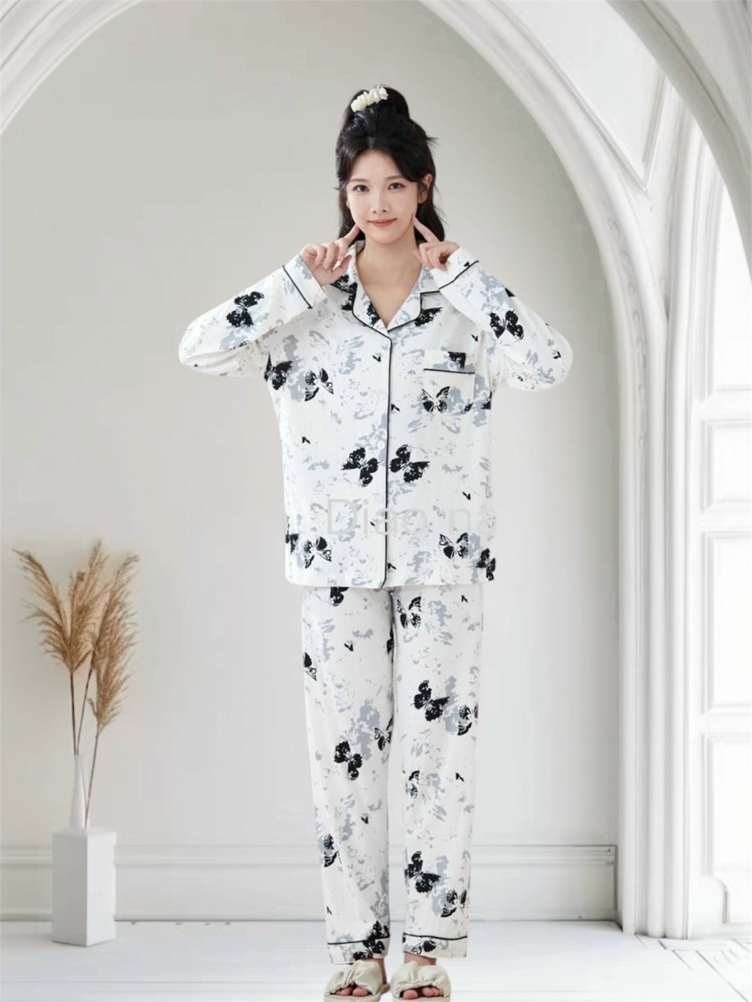 женская пижама,женский пижамный комплект,пижамы для женщин,шелковая пижама дио,комплект пижама