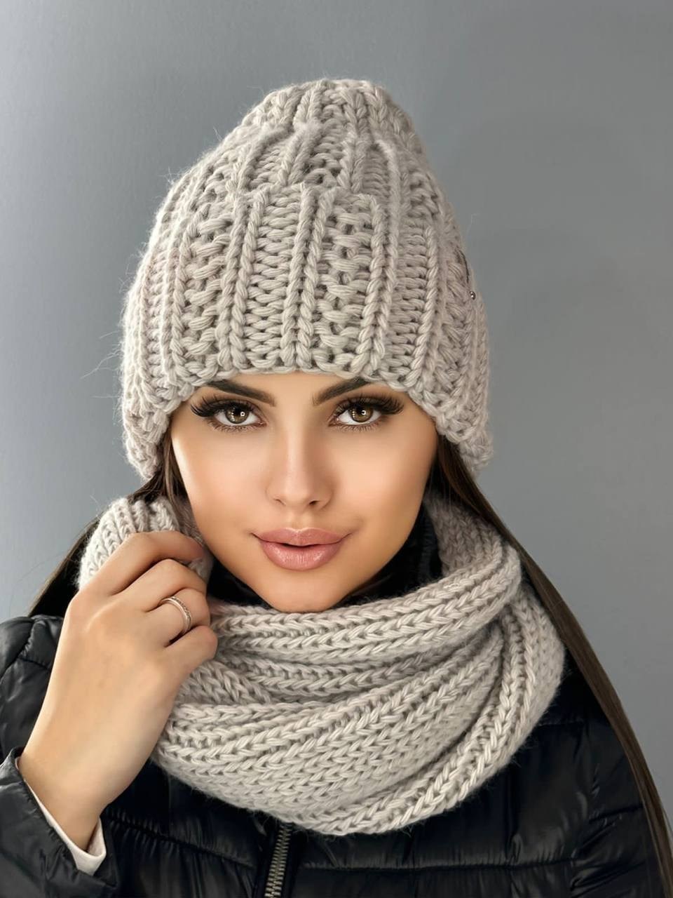 женский комплект шапка,комплект шапка шарф,комплект шапка и снуд шарф,комплект шапка женская зимняя и снуд,комплект шапки