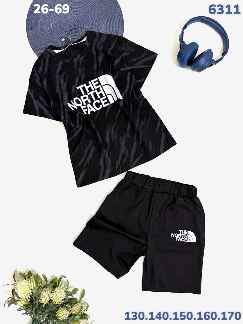 комплект одежды the north face,летний костюм для мальчика,костюм для мальчика футболка,костюм спортивный the north face