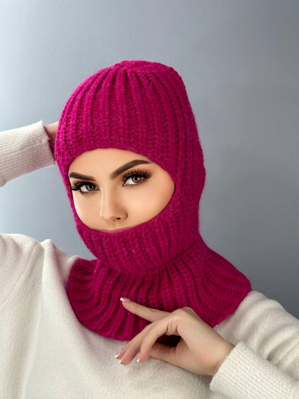 шапка балаклава женская,балаклава женская,балаклава вязаная,балаклава для женщин,балаклава женская вязаная
