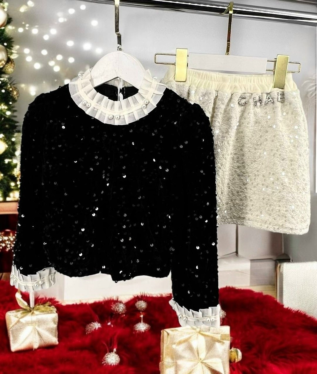 одежда для девочек,комплект одежды для девочки,юбка с пайетками,костюмы для девочки,модная