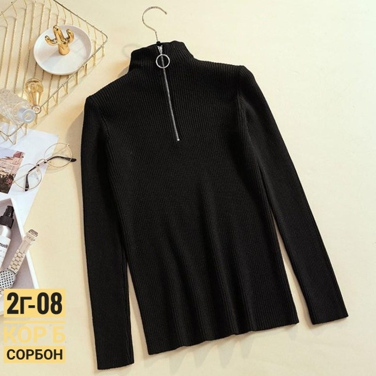 свитер с высоким воротником,свитера тонкие,женский трикотажный пуловер,модный женский свитер,кофта женская