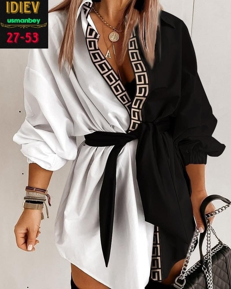 платье рубашка с поясом,женское платье рубашка,туника рубашка женская,белое платье рубашка с черным поясом,платье с поясом