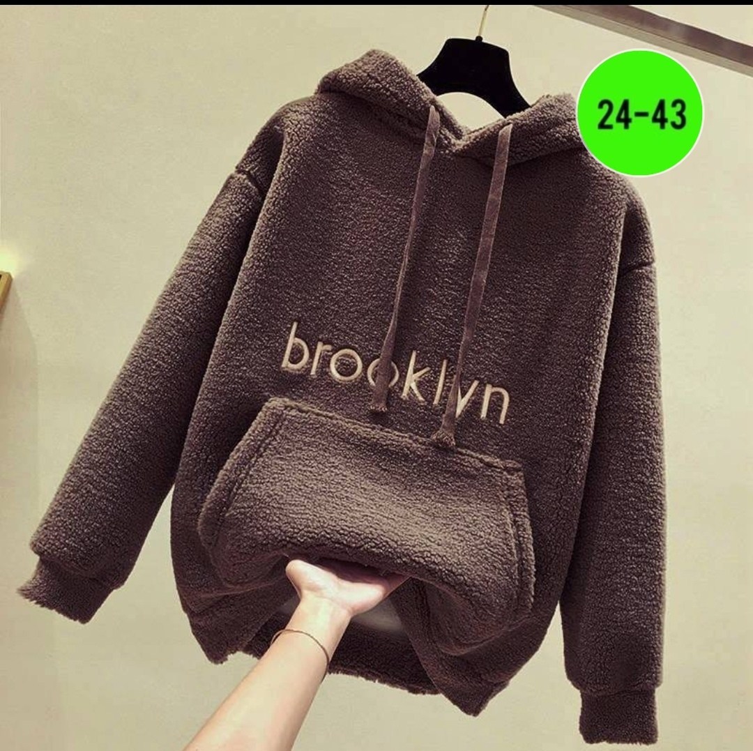 кофта плюшевая,толстовки женская,толстовка brooklyn женская,толстовки кофта,плюшевое худи