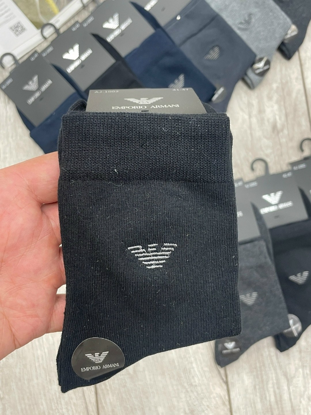 носки emporio armani,носки emporio armani синий,носки мужские,комплект носки мужские,носки emporio armani underwear черный