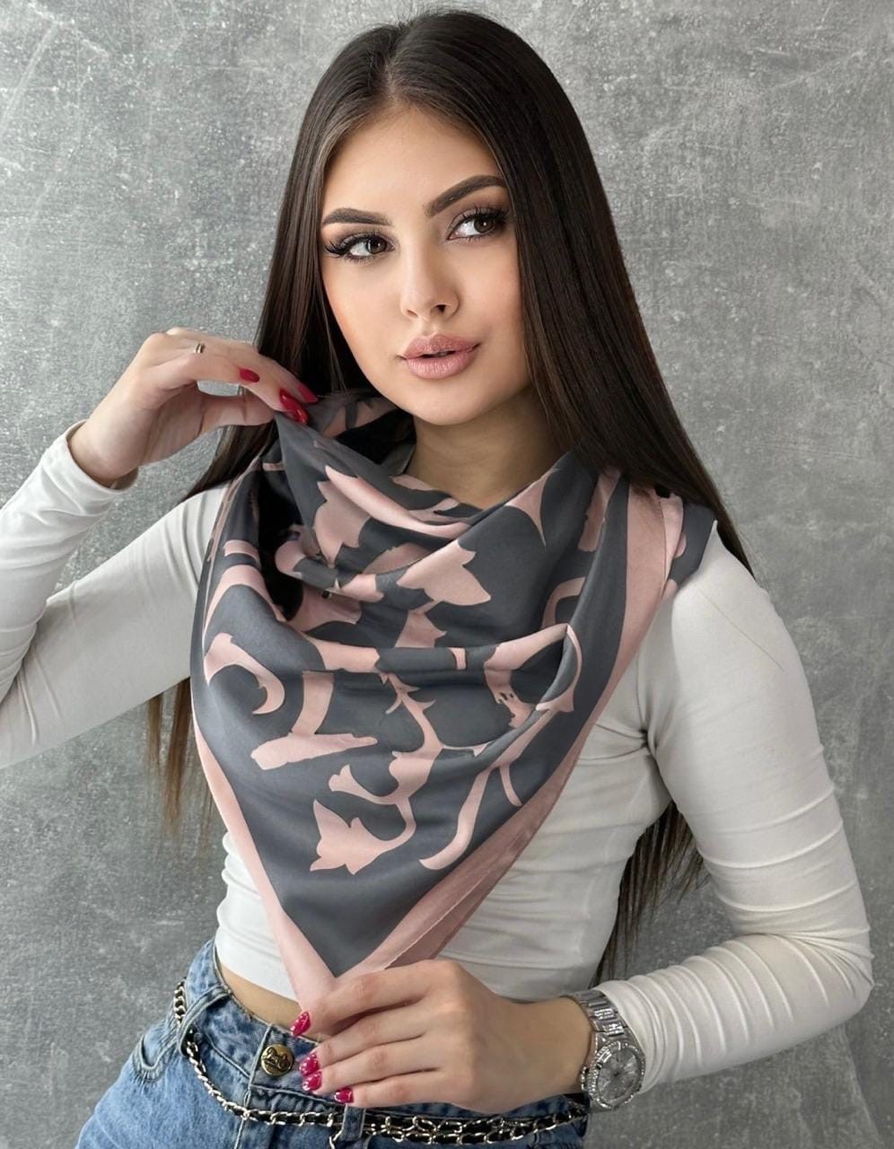 новинки платок,платки женские,платок женский шелковый с узором,платки шарф,шелковый платок