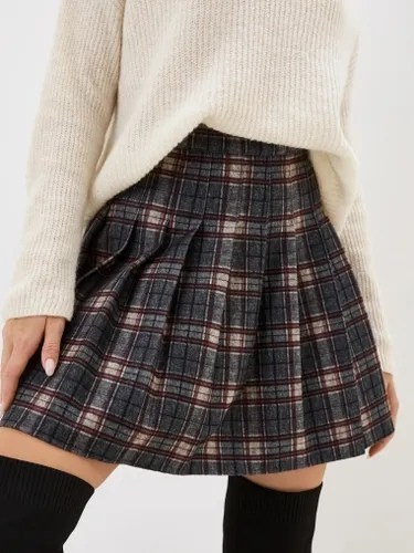 модные юбки в клетку,клетчатая юбка,юбка в клетку,юбка,клетчатая юбка плиссе