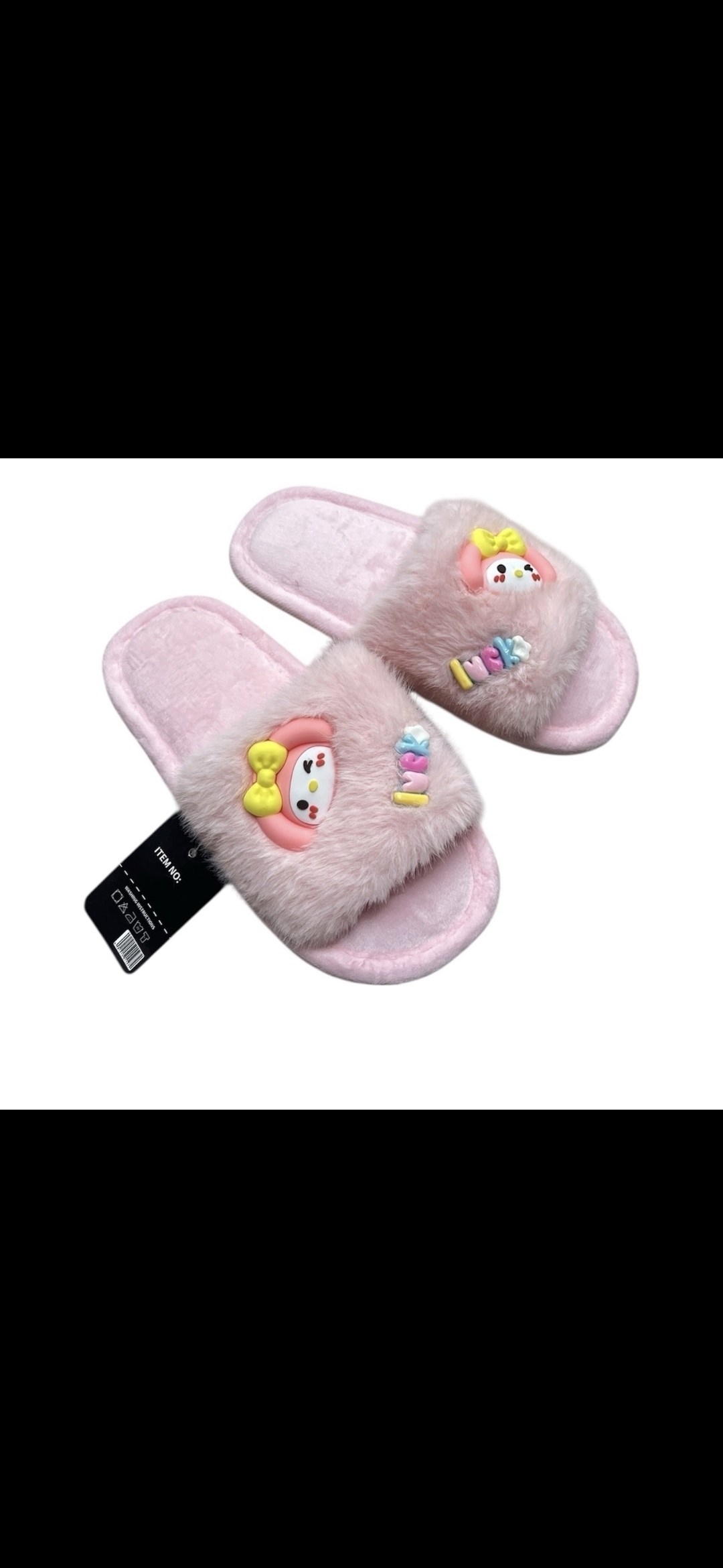 тапочки домашние,тапочки домашние женские,тапочки для девочек,тапочки sanrio,плюшевые тапочки