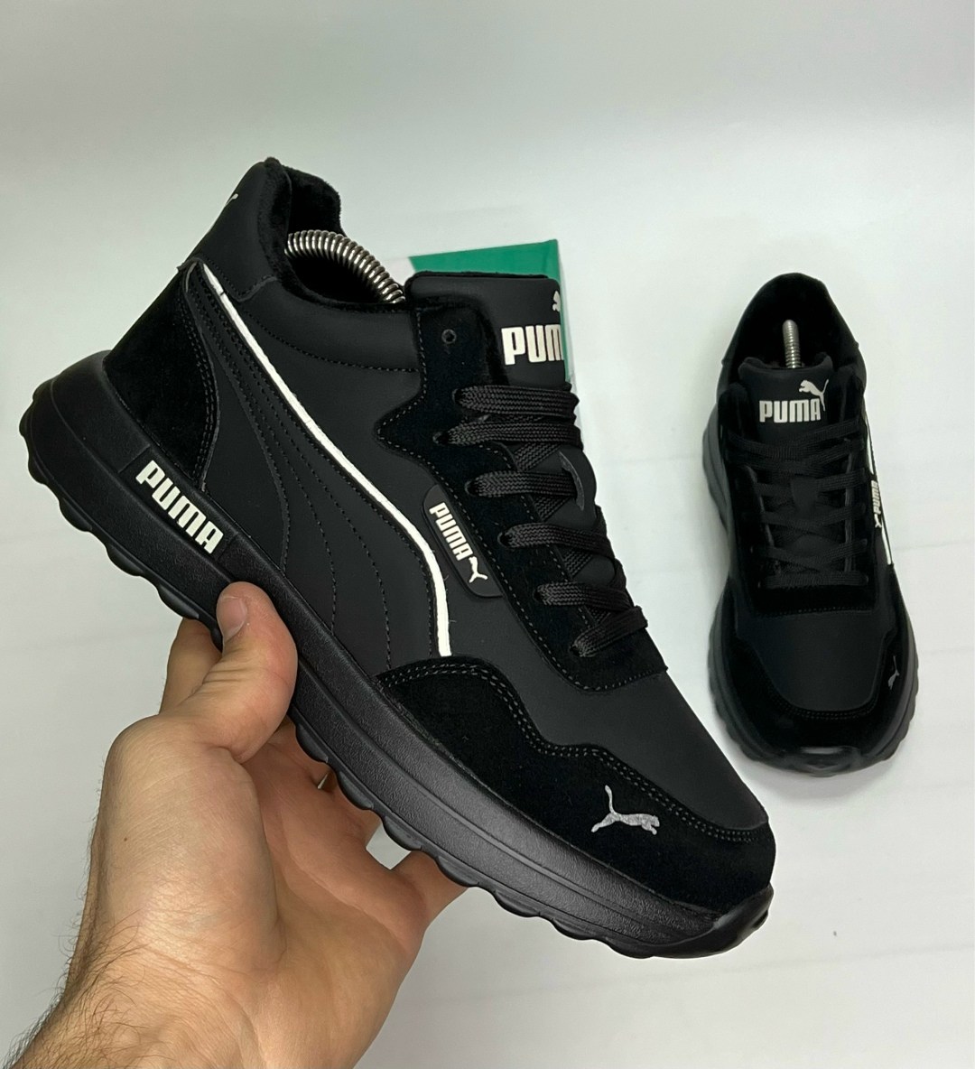 мужские кроссовки puma,зимние кроссовки puma,кроссовки puma,кроссовки puma черные,