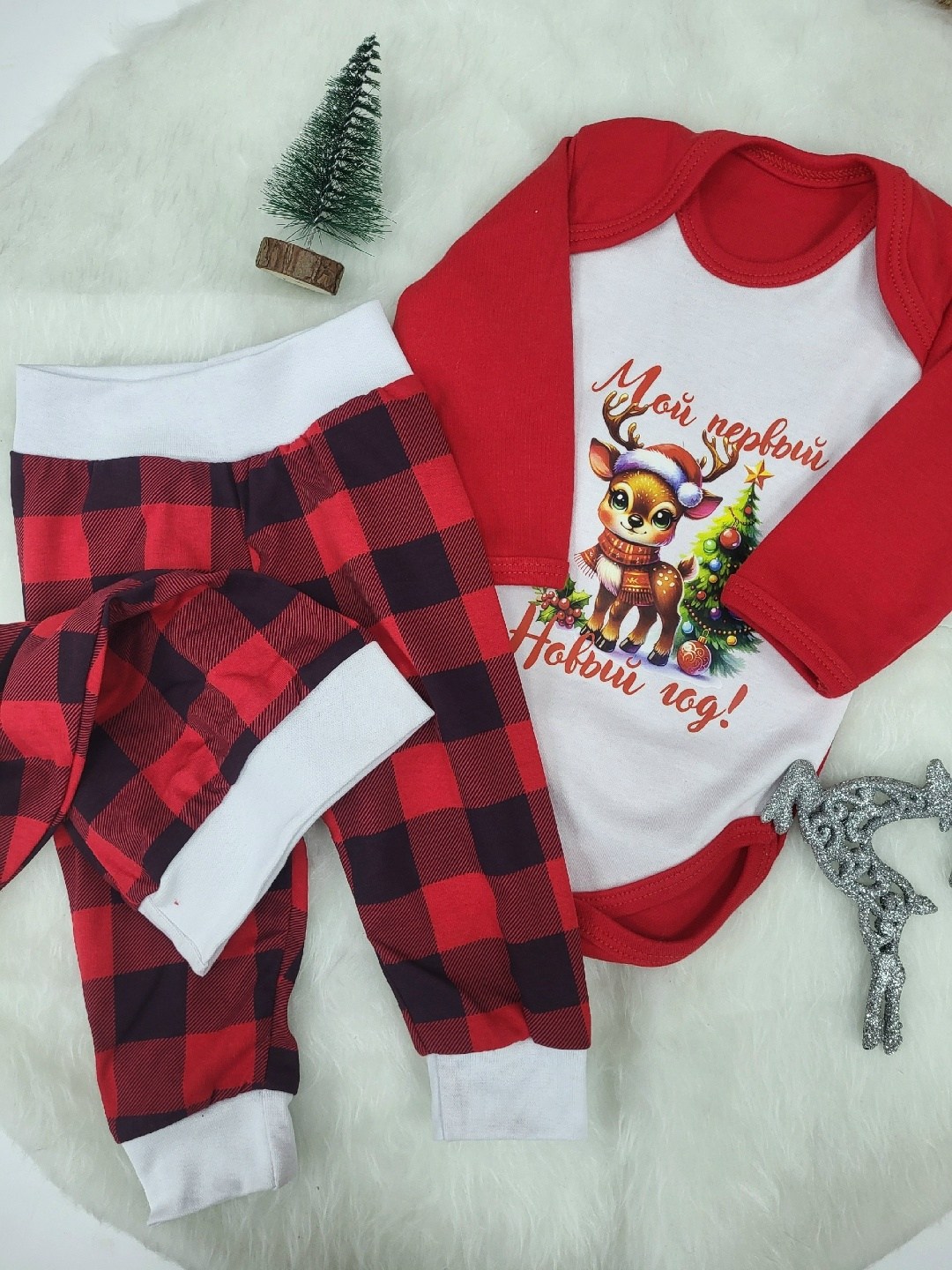 детский костюм,одежда для новорожденного,новогодние пижамы,одежда для новорожденных ,комплект пижама