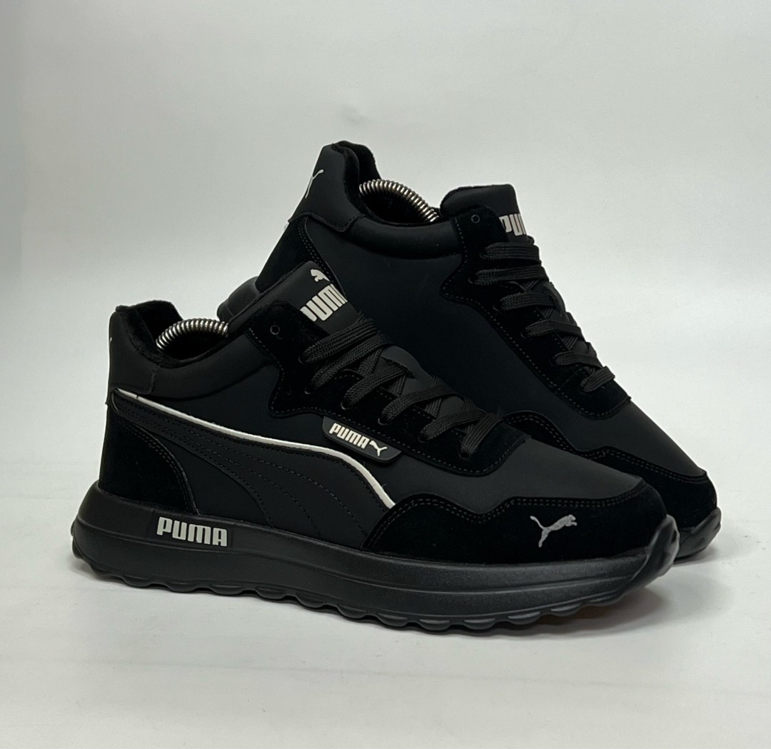 мужские кроссовки puma,зимние кроссовки puma,кроссовки puma,кроссовки puma черные,