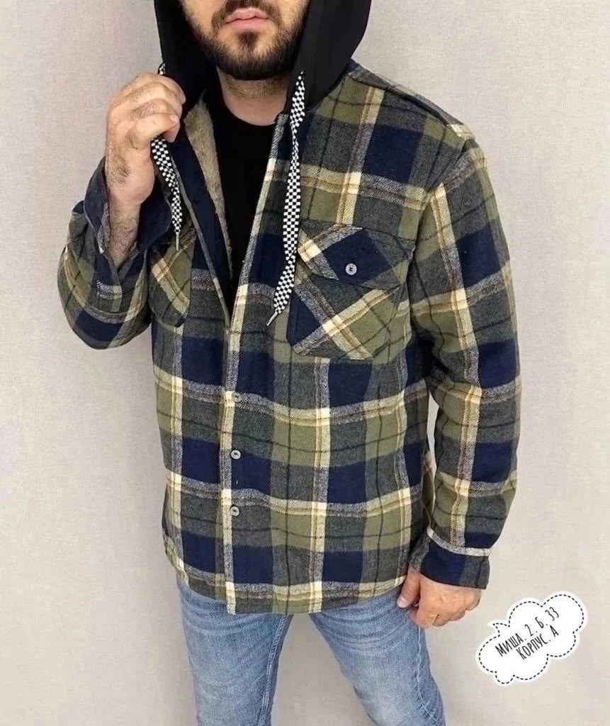 рубашка на меху,куртка толстовка,рубашка с капюшоном,мужская мода,теплая рубашка