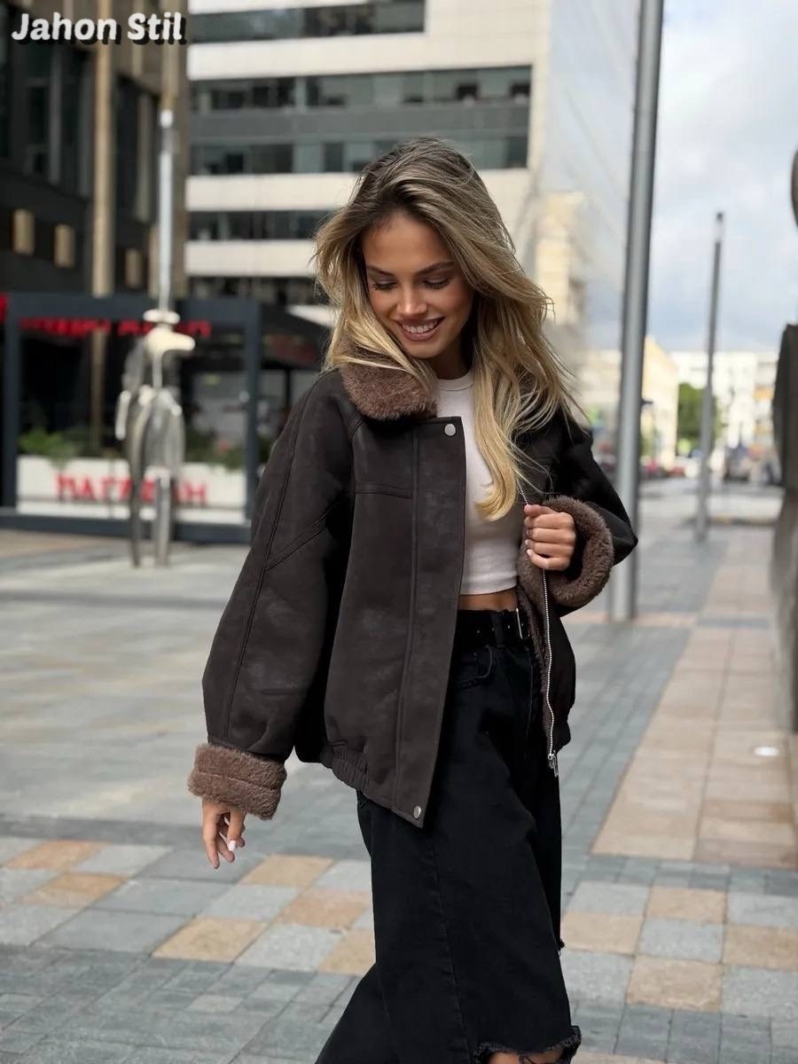 дубленка женская,стильная дубленка,дубленка авиатор,теплая куртка,дубленка эко