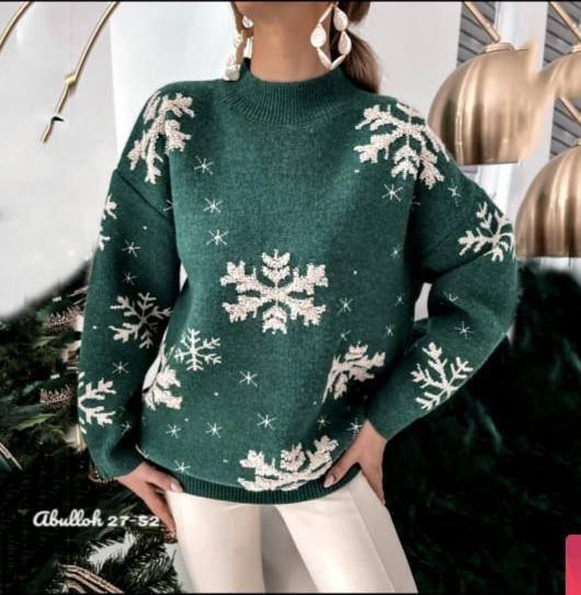 новогодние свитера,рождественские свитера,свитер со снежинками,кофта со снежинками,свитер новогодний женский