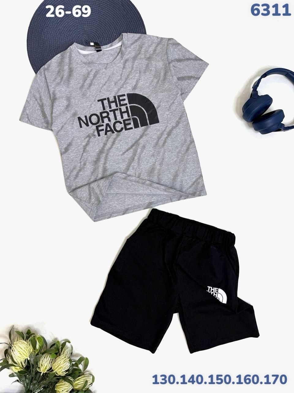 комплект одежды the north face,летний костюм для мальчика,костюм для мальчика футболка,костюм спортивный the north face