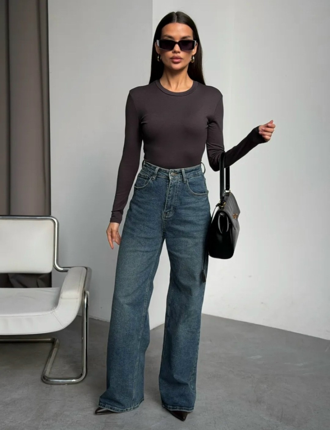 джинсы широкие,широкие джинсы прямые,джинсы женские,стильные джинсы,прямые джинсы