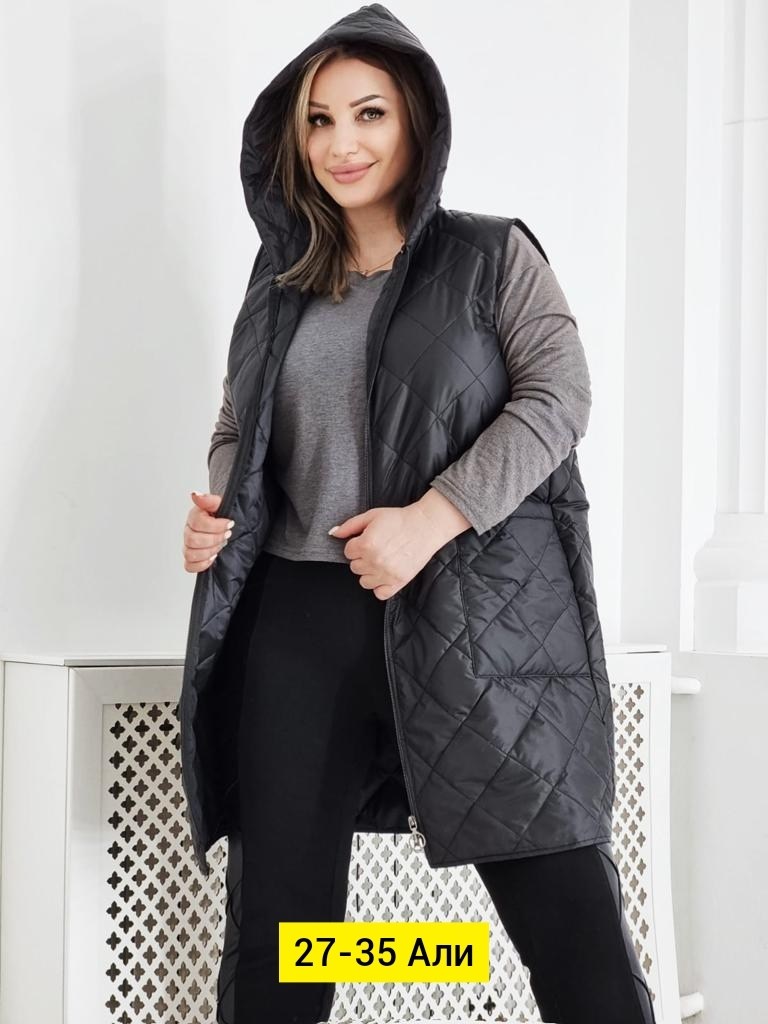 жилетка удлиненная женская,жилетка женская,жилет женский,жилет длинный женский,жилет женский большие размеры