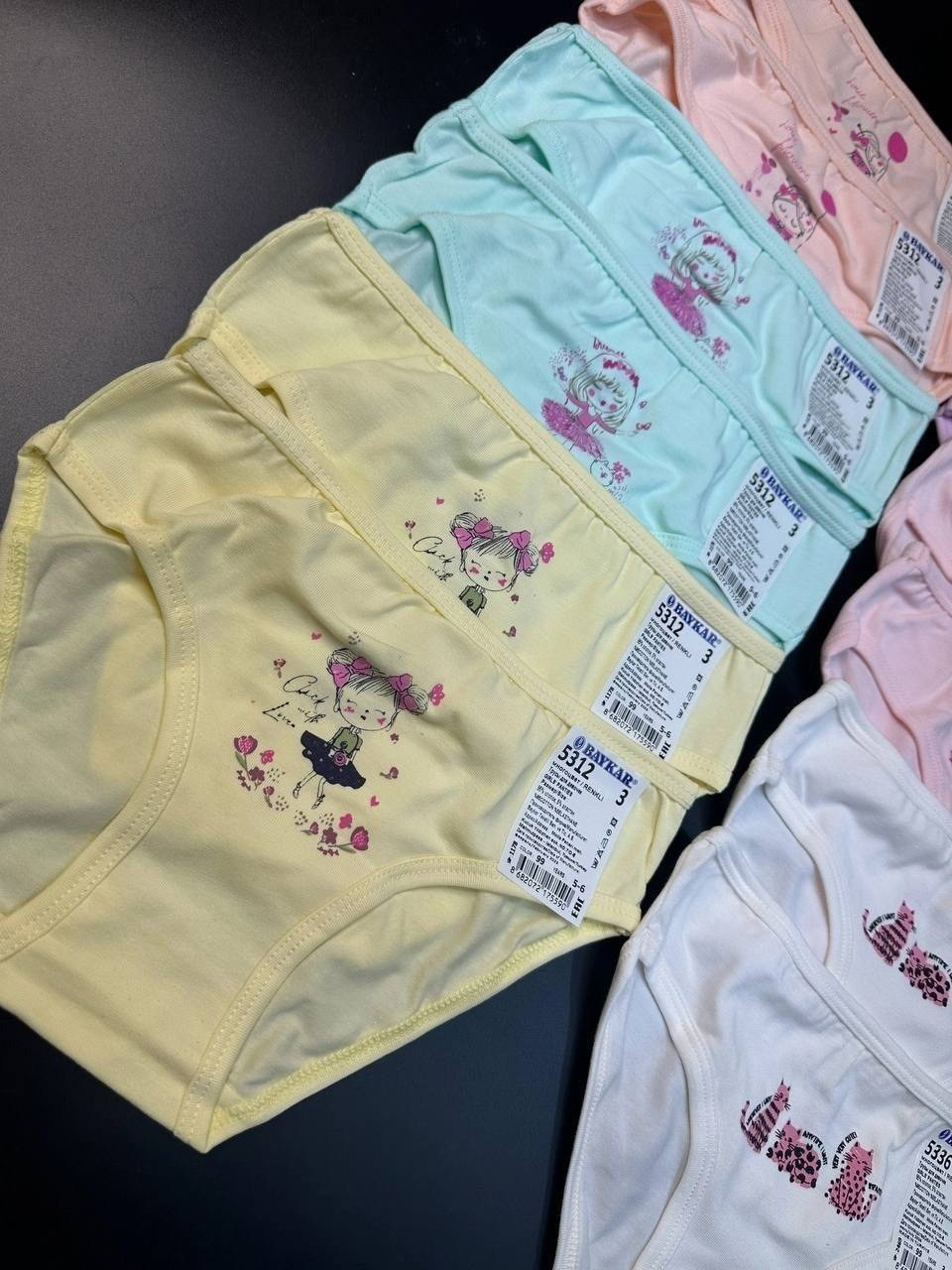 комплект трусов,трусы детские для девочек,детские трусы,трусы для девочек,комплект трусов для девочек baykar