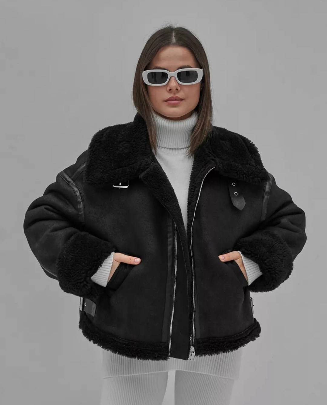 мужская дубленка пилот,кожаная куртка,мужская дубленка,меховая куртка,дубленка авиатор зара