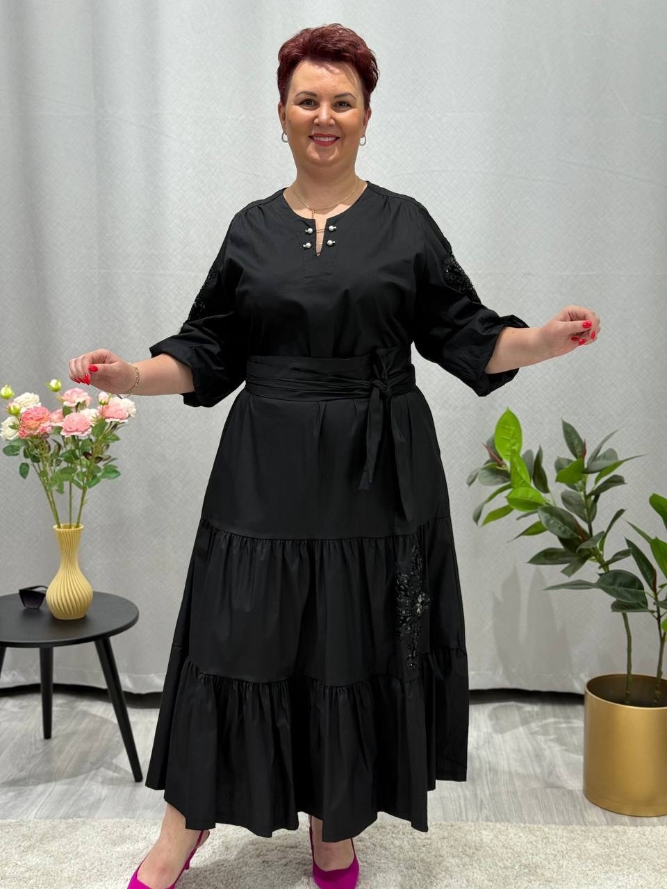 платье,платье с кружевами,длинное платье,платье черное,повседневное платье