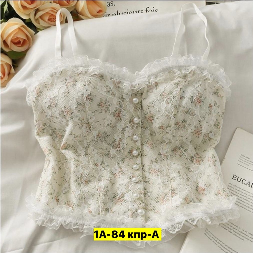 топ с оборками,топ женский кружевной,женская нижнее белье,майка кружевная,женские топы