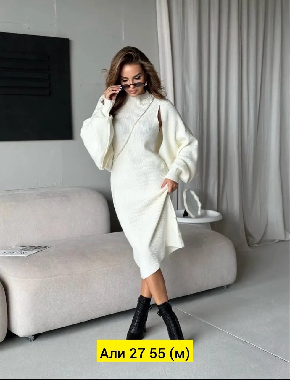 платье вязаное,повседневные платья,трикотажное теплое платье,трикотажное платье,платье женская