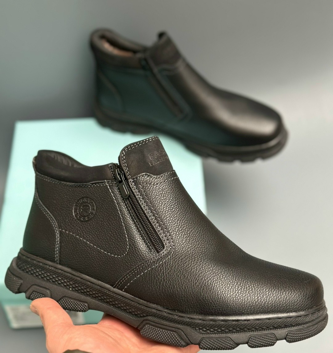 ,ботинки мужские,мужская зимняя  на молнии,ботинки мужские зимние,мужская зимняя